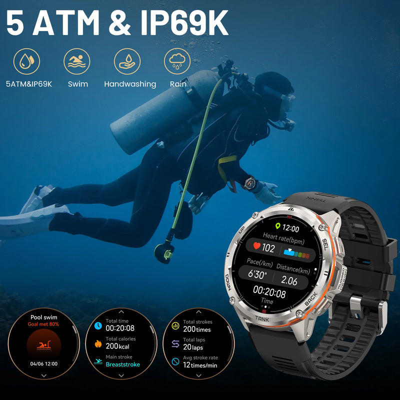 Relógio Original Kospet Smartwatch Estilo Esportivo