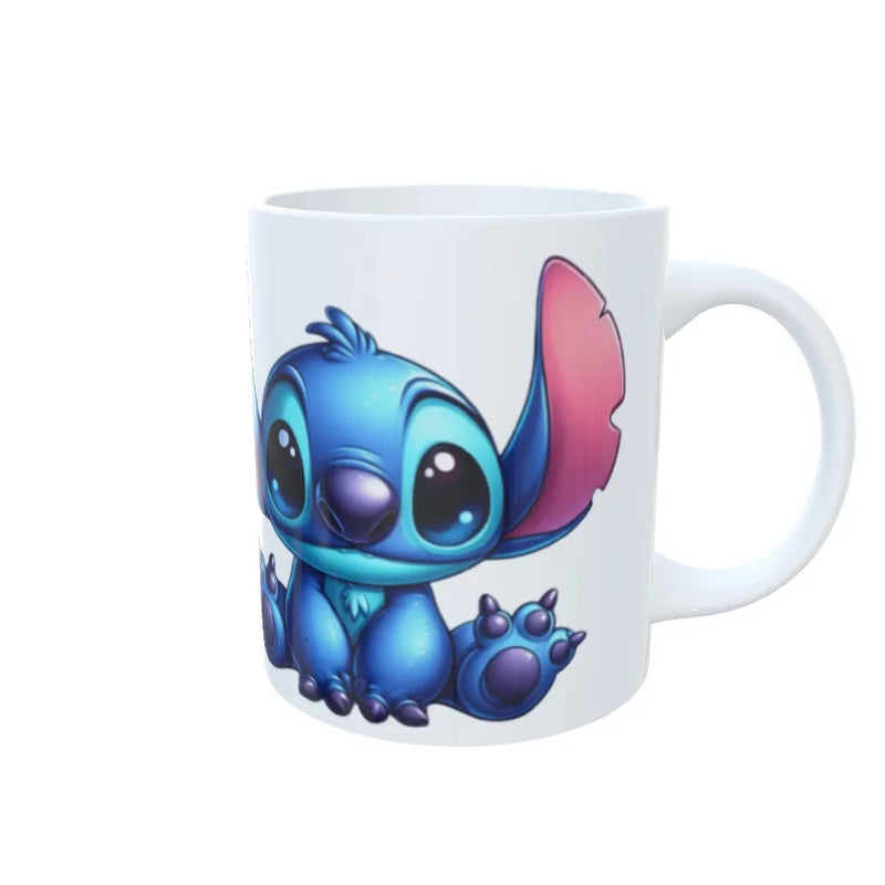 Caneca de Porcelana Stitch