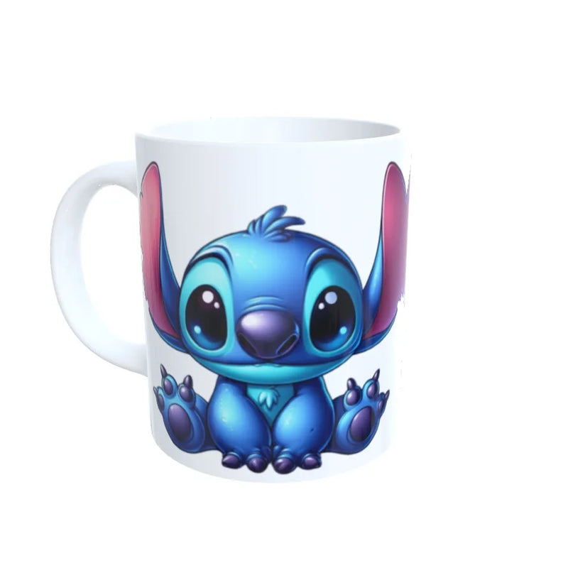 Caneca de Porcelana Stitch