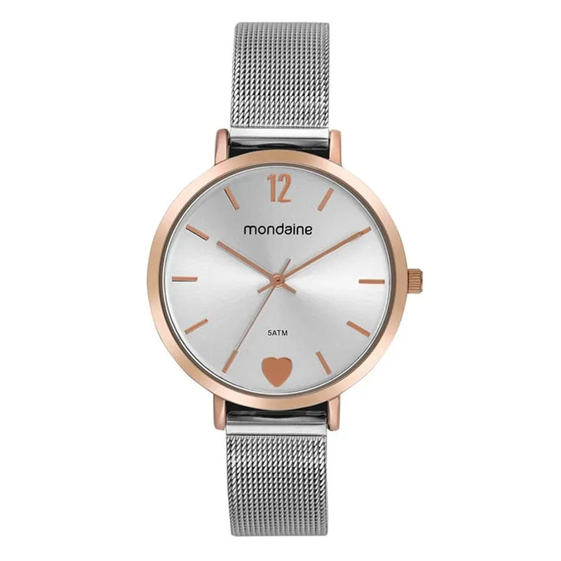 Relógio Mondaine Feminino Aço Mesh